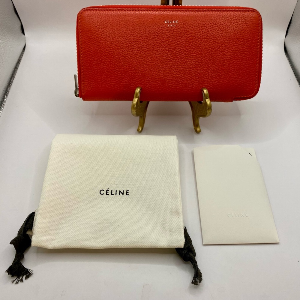 Celine zippy calfskin wallet - Picture 3 of 12